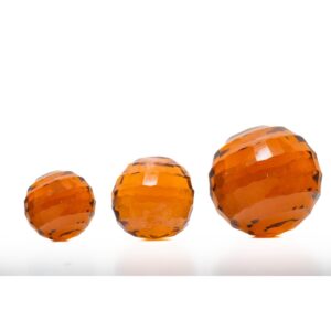 CDNY Thumbprint Amber Crystal Ball