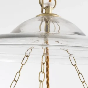 Antique-Style Replacement Lid for Bell Jar Lanterns