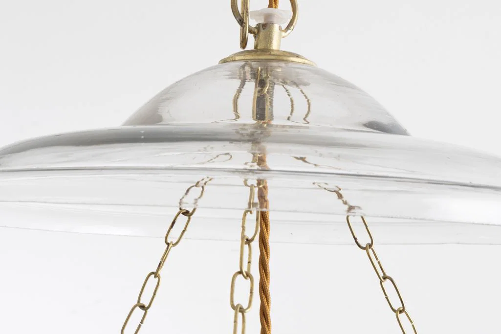 Antique-Style Replacement Lid for Bell Jar Lanterns